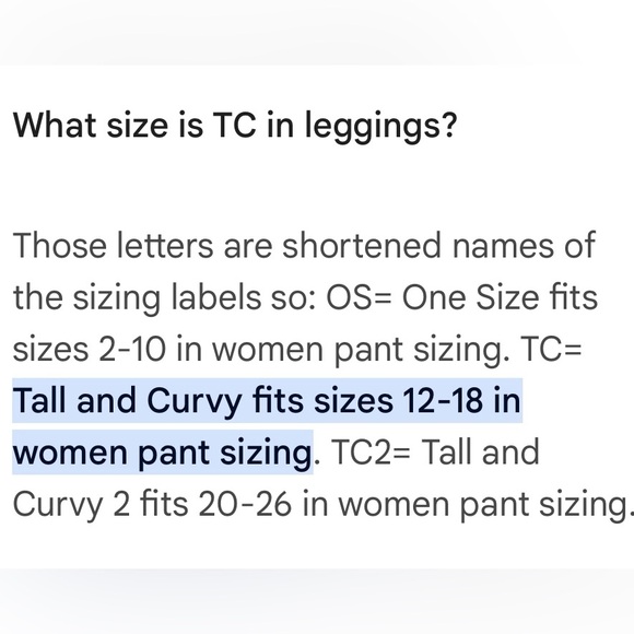 LULAROE 🌹 ROSE CAPRI LEGGINGS Size TC (Tall & Curvy) Fits Women’s 12 14 16 18 - Picture 7 of 8